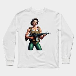 Tactical Girl Long Sleeve T-Shirt